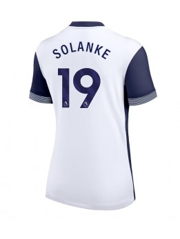 Tottenham Hotspur Dominic Solanke #19 Heimtrikot für Frauen 2024-25 Kurzarm